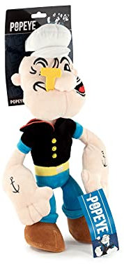 Barrado Popeye - Plüschtiere der Hauptfiguren - Super Soft Qualität (32CM, Popeye Blister)
