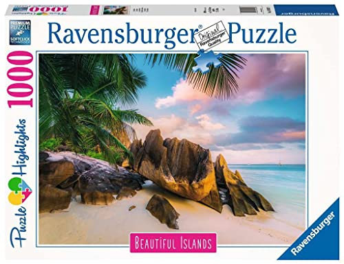 Ravensburger Puzzle Beautiful Islands 16907 - Seychellen - 1000 Teile Puzzle für Erwachsene und Kinder ab 14 Jahren