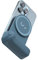 ShiftCam SnapGrip - Mobile Battery Grip with Wireless Shutter Button - Magnetic Mount Snaps on to Any Phone - Built in Powerbank with Qi Wireless Charging (Blue Jay)