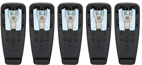 Annadue Radio Belt Clip, 5Pcs Replacement Belt Clip for GP2000/GP88S/GP328/GP338/PTX760/PTX960/MTP850 and other Portable Radios Belt Clip.