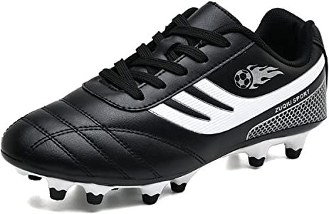 BOTEMAN Zapatos de Fútbol Niño Cesped Artificial Zapatillas de Fútbol Zapatillas Deportivas Aire Libre Atletismo Zapatillas de Futbol Adolescentes Botas de Fútbol