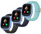 Polyjoy 3 Stück Kinder Nylon Armbänder kompatibel mit Xplora X6 Armband, Weiches, dehnbares Mädchen Jungen Ersatzbänder für Xplora X6 Play/Xplora X6 Pro-Schwarz+Marineblau+Wasserblau