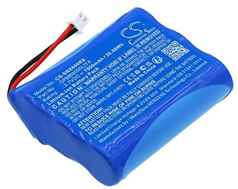 TECHTEK Battery 7800mAh compatible with [Spektrum] Transmitter iX12, Transmitter NX6, NX8 replaces SPMB6000LITX