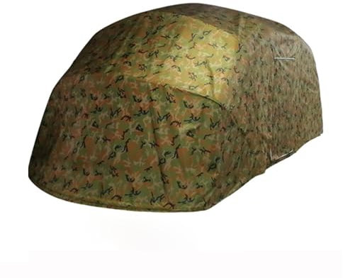 PRUJOY Allwetterfester Carport, Autounterstand, Autoüberdachung, Autogarage, Autoschuppen, Autohaus, Faltbarer, abschließbarer, langlebiger Unterstand (Camouflage)