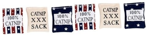 Beaupretty Sets Cute Cat Toys Catnip Sack Kitten Toys for Cats Sack for Scratching Playing Pcs Random Style
