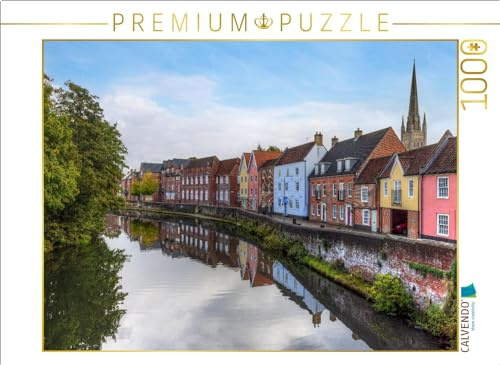 CALVENDO Puzzle Norwich | 1000 Teile Lege-Größe 64 x 48 cm Foto-Puzzle für glückliche Stunden
