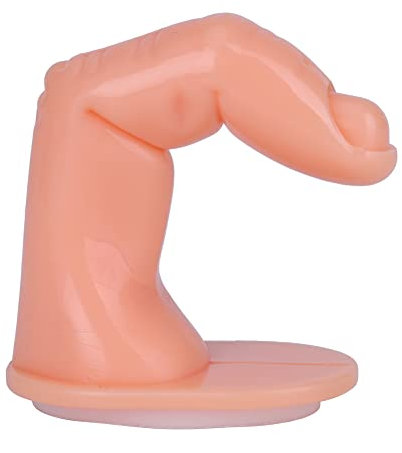 10 Pcs Practice Fingers Training, Nail Art Practice Finger Plastic Fake Fingers with Nails for Hand Nail Art Training Display Decoration Tools