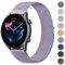Vancle Bracelet de rechange en maille d'acier inoxydable pour Amazfit Bip 5/GTR 4/GTR 3/GTR 3 Pro/GTR2/GTR 2e/ GTR 47 mm pour femme et homme - Bracelet de rechange en acier inoxydable coloré de 22 mm
