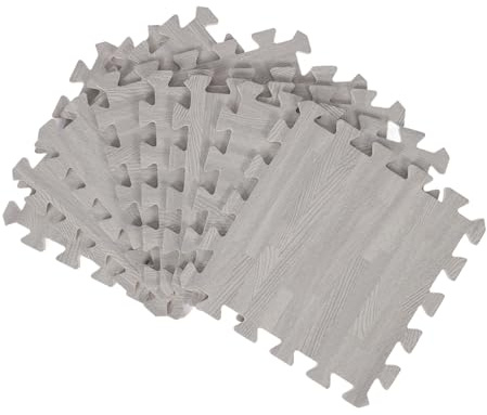 Yardwe Foam Puzzle Floor Mat Thickened Sponge Pad Interlocking Floor Mats for Home Office Boys and Girls Playroom Non-Slip Easy to Assemble