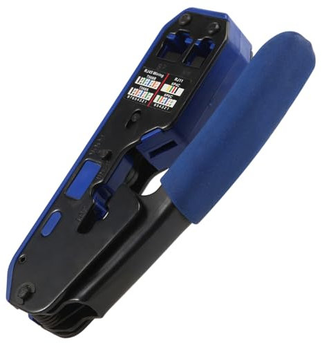 Kissmii RJ45 Crimpatrice di rete Rj45 strumento di crimpatura raschietto per connettore Rj45 Cat6 Cat5E Cat5 Rj11 Rj12