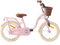 AMIGO Fairy - Kinderfahrrad Mädchen - 18 Zoll - Mit Kickstand, Rucktrittbremse und V-Brake - ab 5-7 Jahr - Rosa