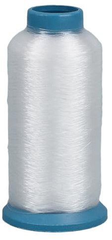 0,25 mm transparenter Nylonfaden, Nylon-Nähgarn für Hand- und Maschinennähen, 3600 Meter