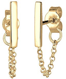 Elli - Boucles d'oreilles clous - Plaqué or - Geo - 0304512417