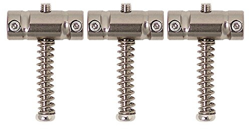 Gotoh In-Tune Lot de 3 selles compensées pour télé, titane