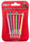 Dekora - Originelle Geburstagskerze-Deko Kerzen | Kerzen Set für Kerzen Deko von Assortierte Farben - Kerze mit farbigen Flammen