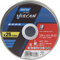 Norton Trennscheibe Dose 10x Vulcan Inox 125x1,0mm