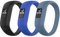 Watbro Armbänder, kompatibel mit Garmin Vivofit JR/Vivofit JR2/Vivofit 3, Black+Navy+Slate, Large