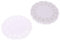 GROOMY Tapis De Table, sous-Verres 100 Pièces, sous-Verres en Dentelle, Sets De Table, Porte-Gobelets, sous-Verres à Thé, Fêtes De Mariage