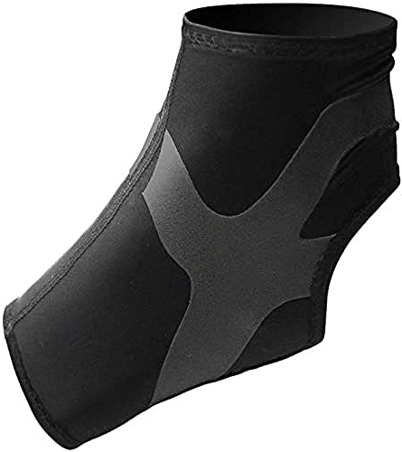 Antar AT53041 ML Sprunggelenk Bandage mit Tapes für Linkes Bein, mittel, schwarz, 30 g