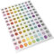 dot on Klebepunkte karma 20 mm | 107 Sticker | perfekt als Ergänzung für alle dot on Kalender | Aufkleber Klebepunkte dots Planen Organisation Motivation Dekoration Karmapunkte