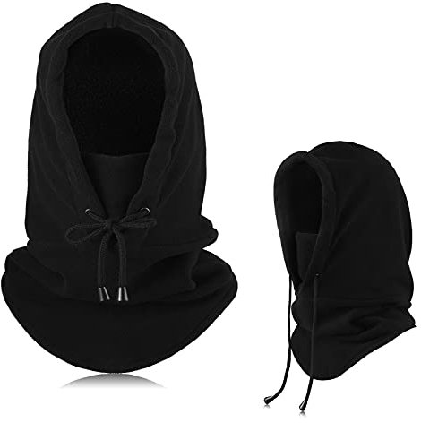 Sturmhaube Ski Maske Winddichte Sturmhaube Gesichtsmaske Thermisch Vlies Kapuze Winter Gesichtsbedeckung Unisex Atmungsaktiver Halswärmer für Männer Frauen Kaltes Wetter Snowboarden