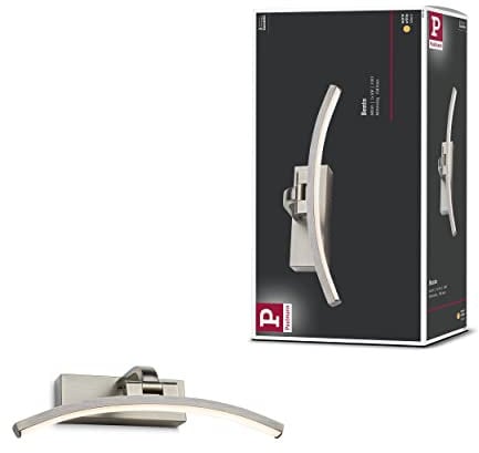 Paulmann 95559 LED Bilderleuchte Bento 300mm incl. 1x6 W Warmweiß Altmessing Bildbeleuchtung Metall, Kunststoff Wandlampe 3000 K