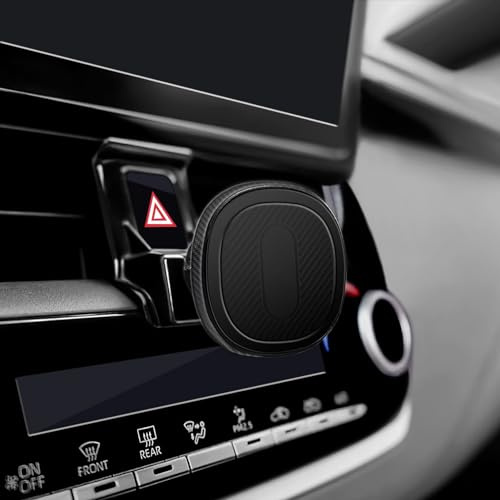 Mengfly Soporte para teléfono de coche, para Toyota Corolla 2024 2023 2022 2021 2020, soporte de ventilación de aire, para soporte de navegación magnético, iPhone, Samsung, todos los teléfonos (no