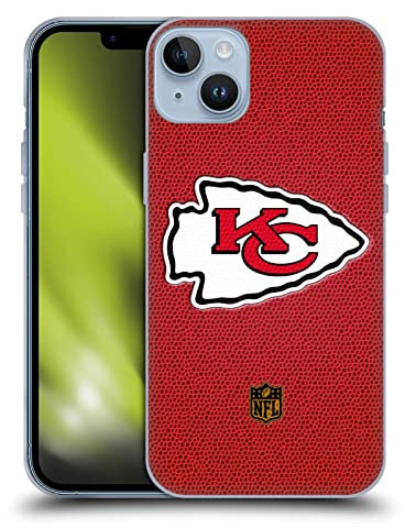 Head Case Designs Offizielle NFL Fussball Kansas City Chiefs Logo Soft Gel Handyhülle Hülle kompatibel mit Apple iPhone 14 Plus
