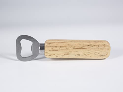 Personalised Wooden Bottle Opener, Custom Beer Opener, Engraved Barware Gift, Groomsmen Bottle Opener, Fathers Day, 18th Birthday, Wedding