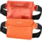 Spigen wasserdichte Tasche [Aqua Shiela] [2 Stuck] Waterproof Bag Sauchtasche IPX8 kompatibel mit iPhone 16/15/14/13 Serien, Galaxy S25/S24/S23 und Allen Smartphones - Sunset Orange