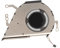 VBESTLIFE Ventilador de Refrigeración de CPU para Ordenador Portátil para ASUS Vivibook 14in X420U X420UA X420UQ 13NB0LA0M02111, 5V 0.5A, Conector de 4 Pines