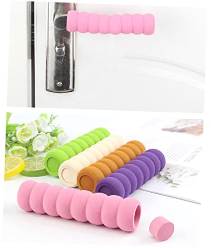 ORFOFE 5pcs Spiral Door Handle Cover Boy Girl-Safe Knob Cover for Boy Girl Proofing Security