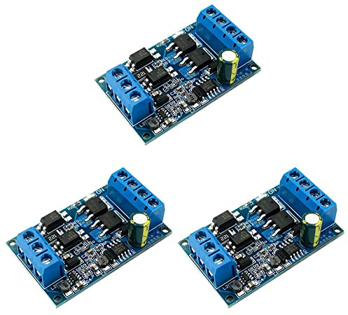 liovitor 3X DC 4V -60V High-Power MOS Fet Trigger Drive Switch Module Board Pwm Adjustable Controller Dual-Mos Module