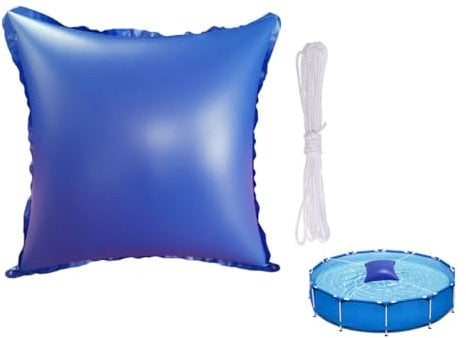 Kellegour 1.2x1.2M Coussin d'air de Piscine Hiver,Coussin Piscine Hivernage,Oreiller de Piscine d'hiver,Coussin de Piscine Hivernage,Coussin Gonflable Oreiller Piscine,pour Piscines Gonflables,Spas