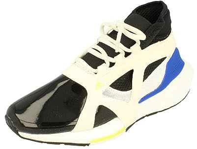 adidas Stella McCartney aSMC Ultraboost 21 Damen Running Trainers (UK 4.5 US 7 EU 37 1/3, White Black Blue GX8164)