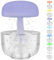 Cloud Rain Humidifier 700ml Essential Oil Raining Cloud Diffuser with Calming Raindrop Sound Cloud Rain Humidifier with 7-Color Night Light Timable Aroma Diffuser Water Drip