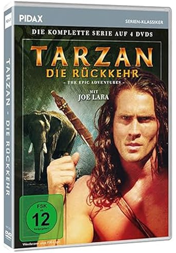 Tarzan - Die Rückkehr (The Epic Adventures) Die komplette 21-teilige Kult Abenteuerserie mit Joe Lara (Pidax Serien-Klassiker) [4 DVDs]