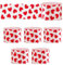 Ywmsfl 6 Rollen Herz-Krepppapier-Luftschlangen für Valentinstagsgeschenke, stilvolles Band, Ornament, bunt, Hochzeits- und Party-Dekoration