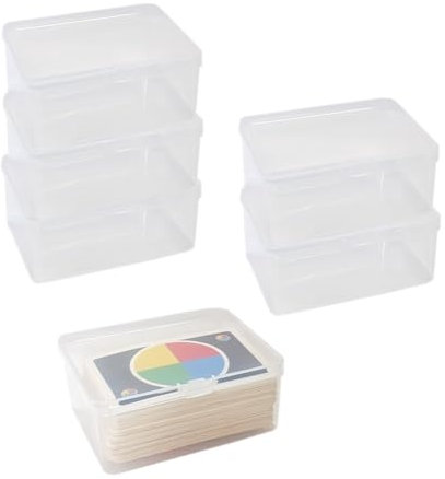 kediyoo UNO Card Case for Classic UNO Card Game, Plastic Playing Card Case, Card Holder Box, Plastic Card Storage Box