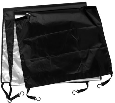 MUCKLILY Funda Protectora para Scooter y Bicicleta Lluvia Resistente Material Oxford Ligera y de para Motocicletas y Ciclomotores