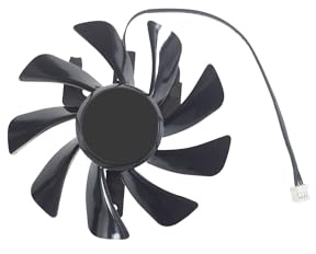 LXCOZED Grafikkartenlüfter T129215SU CF9015H12D DC12V 0.40AMP 4Pin für HP für Omen für GeForce GTX 1660 für SUPER