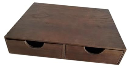 rockible Cassetto Porta Capsule di caffè in Legno, Organizer Grande capacità, Porta Capsule di caffè Espresso per Bancone, Cassetto Estraibile per Dispensa, Bustine, tè Zucchero,39 x 28,5 x 8,5 Cm
