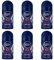 6 x NIVEA Lufterfrischer Körper MEN DRY IMPACT PLUS deo roll on Angebot auf Lager für Herren