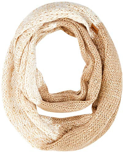 maximo Mädchen 83673-858300, Loop Schal, Mehrfarbig (Lamm/Wollweiss 1038), One Size