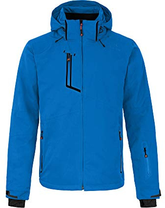 Bergson Nano Light | Herren Skijacke & Outdoorjacke, unwattiert, 20000 mm Wassersäule, Strong Blue [388], 56 - Herren
