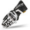 SHIMA STR-2 Motorradhandschuhe Herren - Touchscreen, Sommer, Sport Leder Handschuhe mit Carbon Knöchelprotektor, Handflächen- und Fingerschieber, Verstärkte Handfläche (Weiß, L)