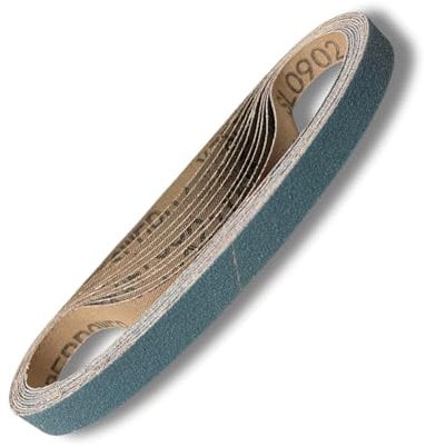 13 x 451mm Zirconia Sanding Belts for Black and Decker Powerfile - Packs of 10 (P80)