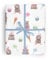 Wrap and Revel Geschenkpapier für süße Ratten, 68,6 x 99,1 cm, mit festlichen Mäusen oder Ratten