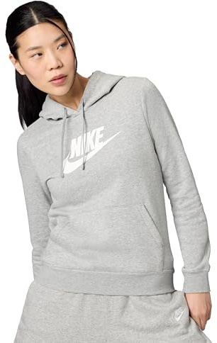 NIKE Damen Sportswear Club Fleece Logo Pullover Hoodie Kapuzenpullover