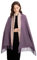 MOWEN Kaschmir Schal Frauen übergroße Pashmina Große Warme Schals Wraps 2-Ton Solid Color für Herbst Winter 70X200cm（Lila）